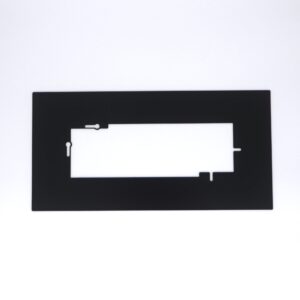 WCD afdekplaat 3-voudig 3 cm afdekking zwart